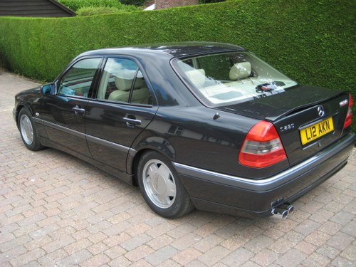1995 Rare low mileage Mercedes C280 Carat Duchatelet For Sale