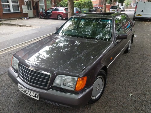 1992 beautiful Mercedes W140 S400 SE ONLY 42,000 miles VENDUTO
