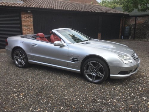 To be sold Wednesday 31st July 2019- 2003 Mercedes SL55 AMG For Sale by Auction