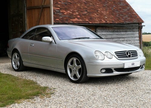 2003 Mercedes CL500, low mileage example with high spec SOLD