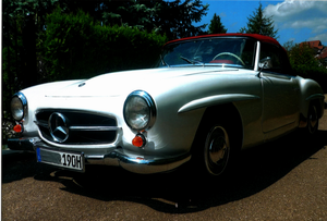 1957 Beautiful MB 190 SL convertible For Sale