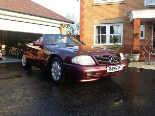 1998 Mercedes SL320, R129, in excellent condition SOLD