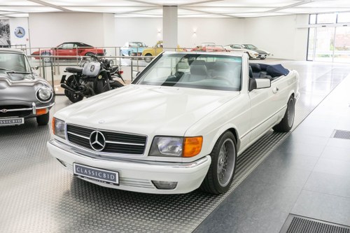 1982 Mercedes-Benz 500 SEC Cabrio (ID OT0273) In vendita