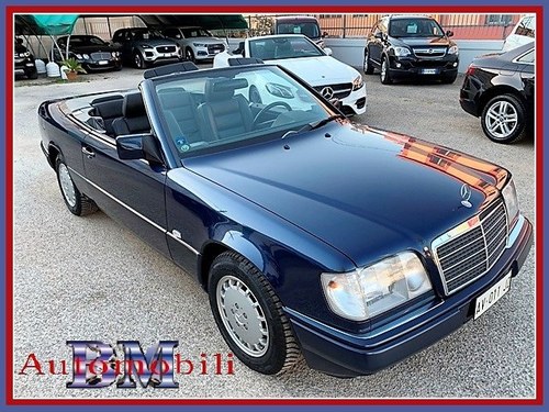 1997 MERCEDES E200 CABRIO 136CV - 1 OWNER - FIRST PAINT SOLD