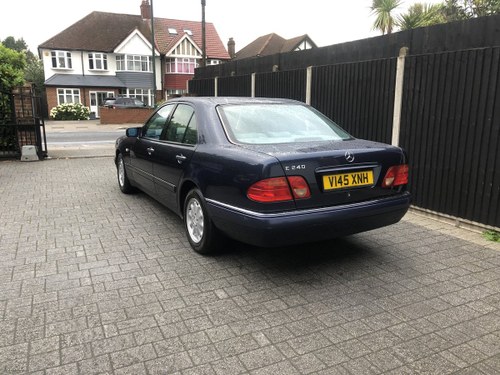 1999 Mercedes E240 Elegance Saloon, Automatic, 1 Owner For Sale