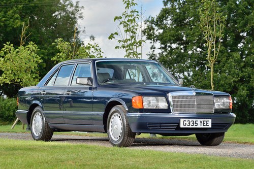 1990 ONLY 36,000 MILES -- ABSOLUTLEY BEUTIFULL W126 -- 300SE In vendita