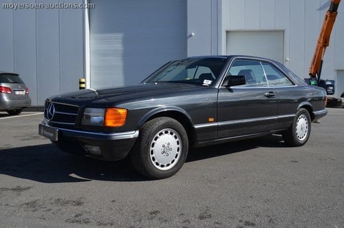 1982 MERCEDES-BENZ 500 SEC For Sale by Auction