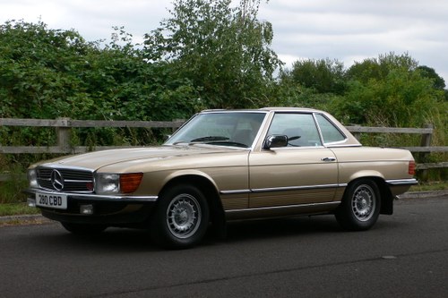 1985 Mercedes-Benz 280SL with Hardtop For Sale by Auction