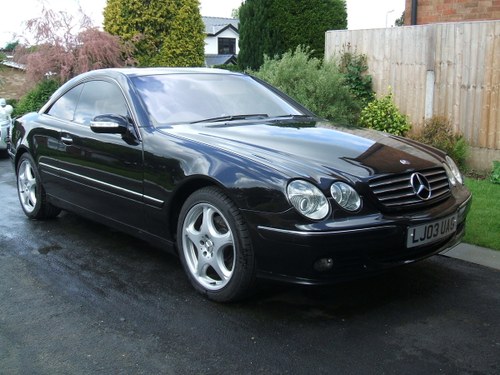 2003 Mercedes 500 cl  coupe auto  88000 mls In vendita
