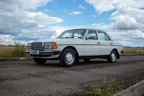 1981 Mercedes 200 at Morris Leslie Auction 17th August For Sale by Auction