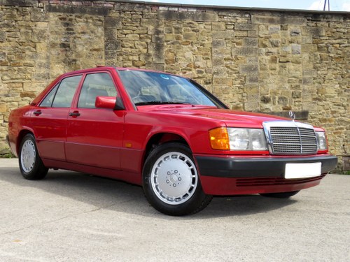 1991 Mercedes W201 190D 2.5  - 48K Miles - FSH - Truly Stunning! SOLD