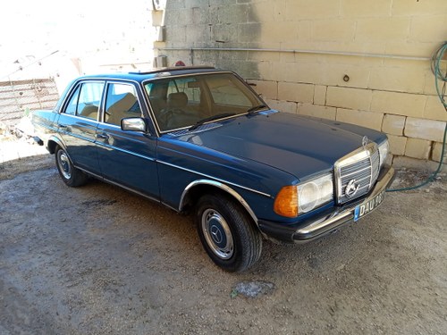 1984 Mercedes 123 all original In vendita