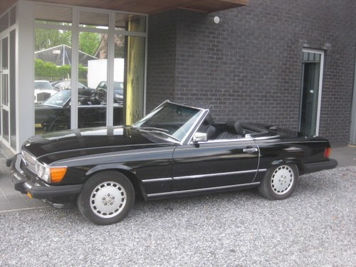 1986 Mercedes SL 560 CABRIO MODEL 107, 4PLACES ! 1OWNER ! 95868MI In vendita