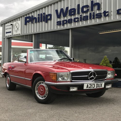 1983 MERCEDES 280 SL 107 ROADSTER with HARD & SOFT TOPS SOLD