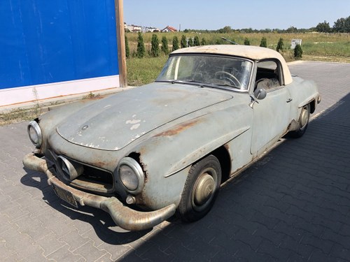 1957 Mercedes 190SL project car, matching, complete For Sale