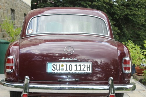 1958 Mercedes Benz 220 S, Ponton In vendita