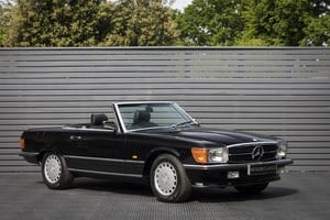 1988 Mercedes 500SL R107 ONLY 4700 MILES UK SUPPLIED VENDUTO