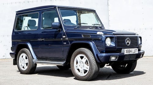 2000 MERCEDES-BENZ G500 SWB WAGON For Sale by Auction