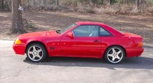 1992 Mercedes SL 300 with hard top. Needing TLC In vendita