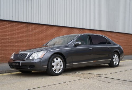 2004 Maybach 62 with division (RHD) In vendita