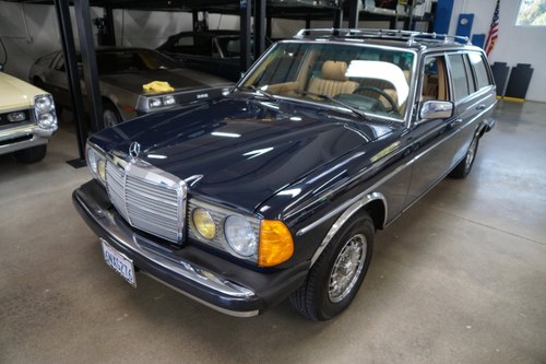 Orig California 1985 Mercedes 300 Turbo Diesel Wagon VERKAUFT