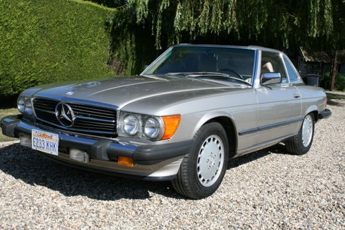 1988 Mercedes-Benz 560 SL AUTO. 2 owner from new.46,000 miles For Sale
