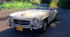 1957 Mercedes 190SL Clean Ivory(~)Navy Driver Solid $89k For Sale