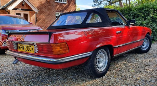 1982 Superb SL 500 - ONLY 46K Miles - 3 Owners - Amazing history For Sale