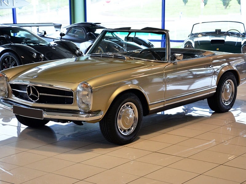 1968 -Mercedes 280 SL-Hard top-3 Seats LHD-Manual-Euro Specs
