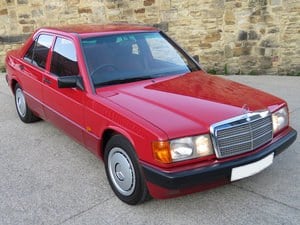 1992 Mercedes W201 190D 2.0 - Just 39K Miles  - An Incredible Car SOLD