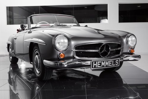 1963 Mercedes-Benz 190 SL Roadster in Anthracite Grey by Hemmels For Sale