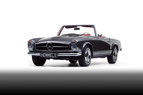 1969 Mercedes-Benz 280 SL Pagoda in Anthracite Grey by Hemmels For Sale