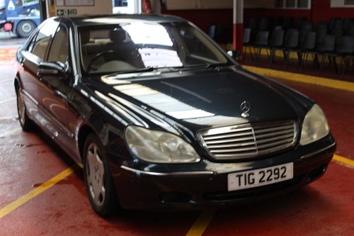 Mercedes S600 Auto 2000 - To be auctioned 25-10-19 For Sale by Auction