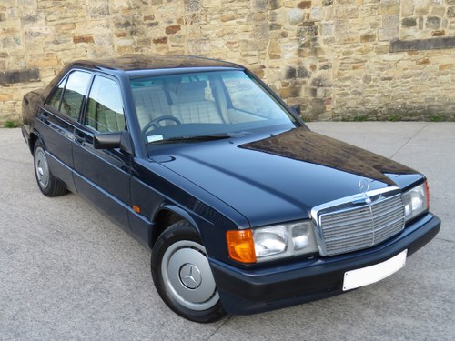 1993 Mercedes W201 190E Auto - 41K - One Owner 25 Years - Superb SOLD