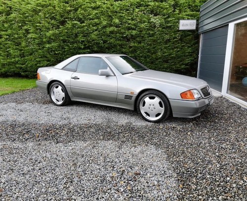 1990 Mercedes 500SL, only 29k Miles, uk car VERKAUFT
