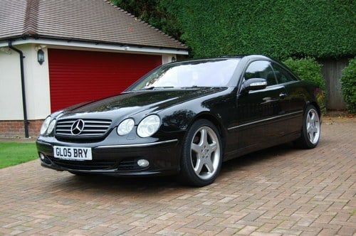 2005 Mercedes CL500 with low mileage and full MBSH For Sale