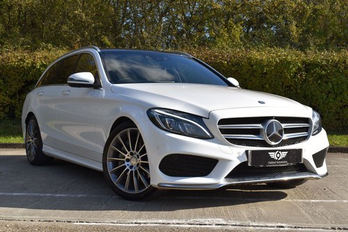 2016 Mercedes C300h AMG Premium Plus Estate (65) VENDIDO