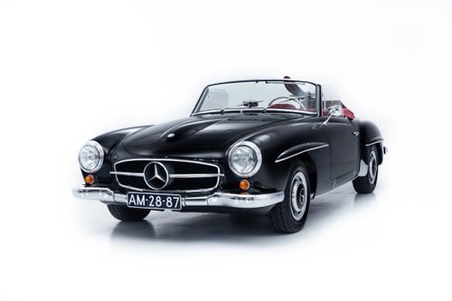 1956 Mercedes SL (LHD 97k km, history since 1963) For Sale