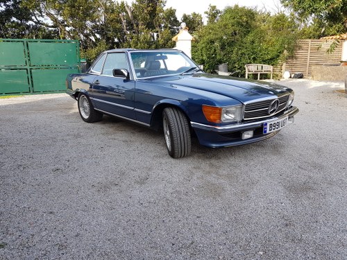 1988 420SL Mercedes (R107) low kms (LHD) In vendita