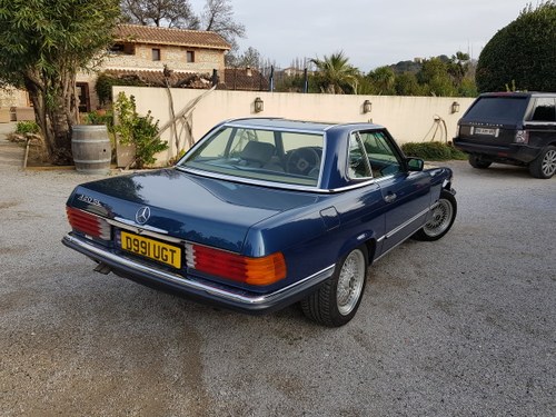 REDUCED 420SL Mercedes (R107) 1988 low miles (LHD) SOLD
