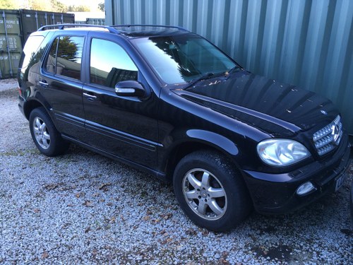 2002 Mercedes ML500, spares or repairs  For Sale