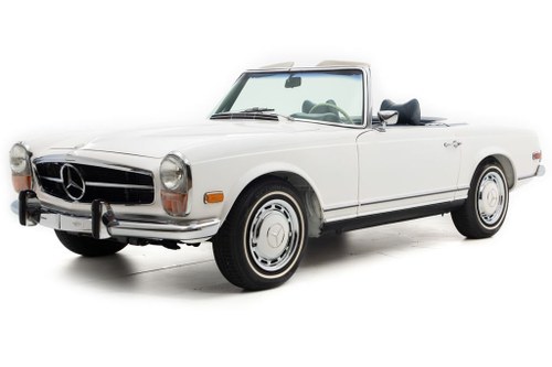 1971 Mercedes 280SL Pagoda Restored Ivory(~)Navy AT $124.5k For Sale