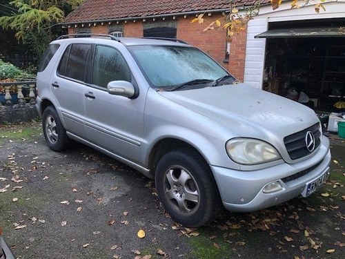 2004 Mercedes ML270 160k mot sept 20,px to clear SOLD