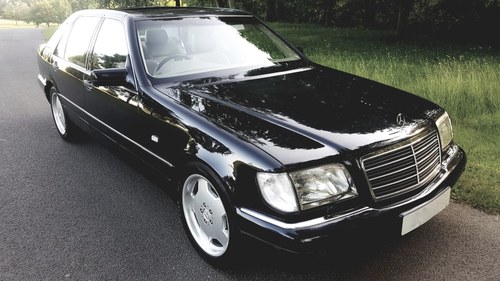 1998 Mercedes benz s500 w140 lwb/ metallic black In vendita