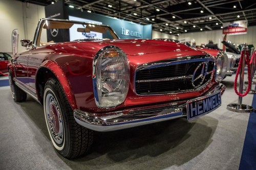 1969 Mercedes-Benz 280 SL Pagoda in Autumn Fire by Hemmels For Sale