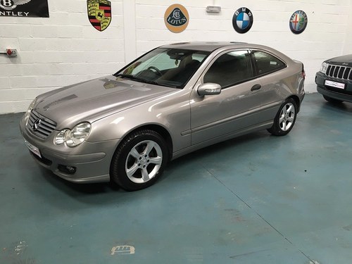 2004 Mercedes C class stunning example of this Luxury For Sale
