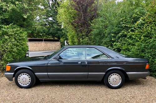 1989/F Mercedes 500SEC C126 coupe. FSH. 560SEC 420 SEC SEC In vendita