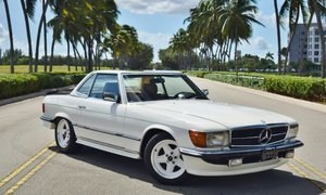 1983 Mercedes SL-Class 500SL AMG Roadster Rare 2 Tops For Sale