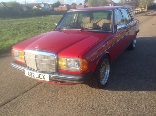 1983 Mercedes W123 200 Manual For Sale