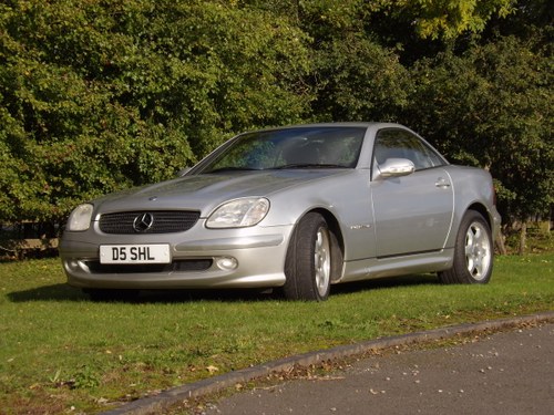 2003 Mercedes SLK230 - Only 40400 miles FSH 3 keepers In vendita all'asta